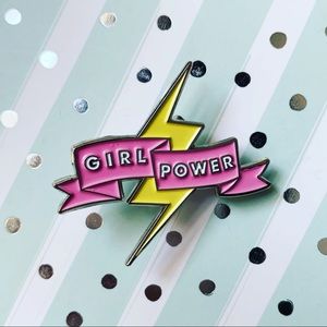 Girl Power Enamel Pin